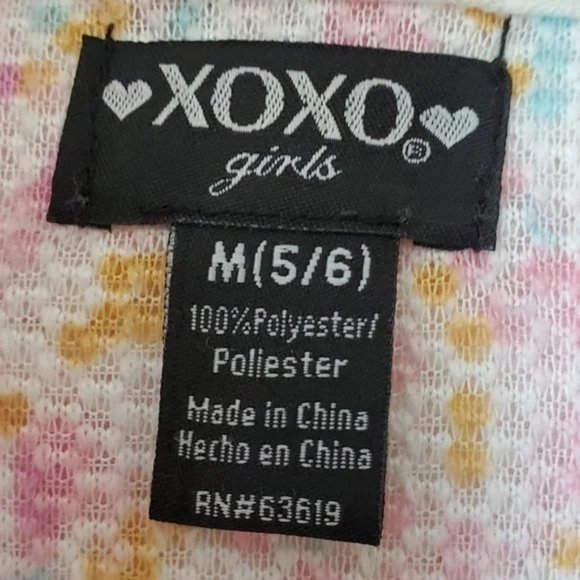 XOXO Girl's Pink Fuzzy Full Zip Hoodie SZ L(6X) - Picture 4 of 7